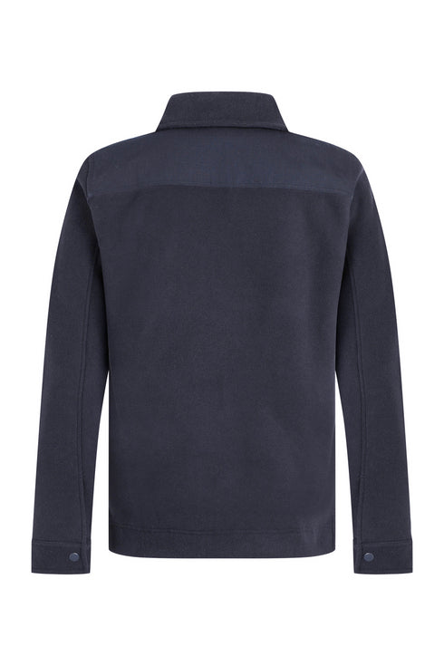 Weird Fish Boyd Plain Polar Fleece Shacket 203610